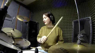 Alannah Myles - Black Velvet  (drum cover by Alina Sholokhova)