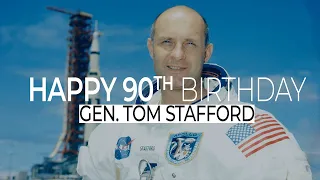 Happy 90th Birthday General Tom Stafford