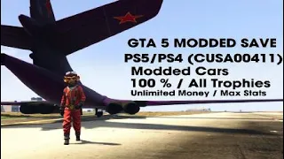 [𝗦𝗮𝘃𝗲𝗴𝗮𝗺𝗲] GTA V Modded Save PS4/PS5 (Next-Gen)