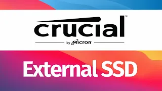 How to Use & Set Up Crucial - Portable Solid State Drive on Mac