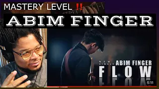 Abim Finger - Flow - dia berada di level penguasaan (GUITARIST REACTION)