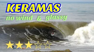 【KERAMAS/クラマス】Morning wave check/No wind and glassy condition/  Feb 2021