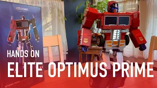 My Favorite New $699 Toy: Hands On With the Elite Optimus Prime