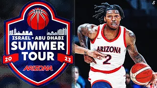 Caleb Love's First Action As An Arizona Wildcat! | Summer Tour Highlights