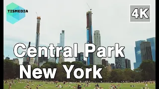 【4K】🇺🇸🗽A long walking tour of Central Park in New York City🎧, New York, United States
