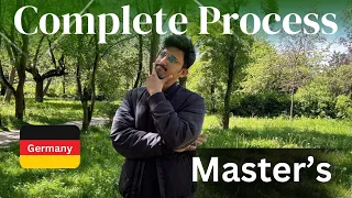 Complete Application Process | Master’s|Germany🇩🇪#mastersingermany #process#application