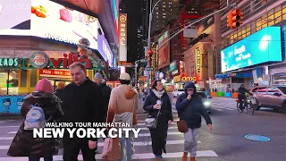 [Full Version] NEW YORK CITY - Manhattan Winter Season, 8th Ave, Broadway, 76th Street, Columbus Ave