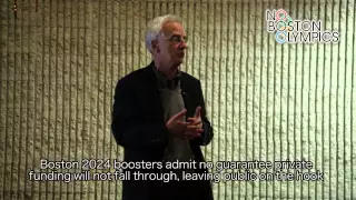 Prof. Andrew Zimbalist Speaks at No Boston Olympics Meeting