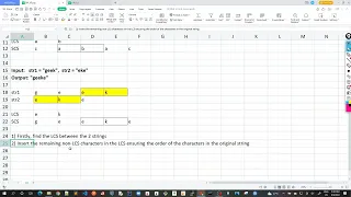 13 - Shortest Common Supersequence - Basic approach