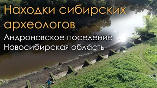 Находки сибирских археологов. Андроновское поселение Новосибирская область.