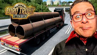 EURO TRUCK SIMULATOR 2 #26 | TRAVESSIA DE BARCO PARA A NORUEGA (TEMPORADA 3)