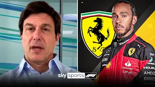 "Not a surprise" | Toto Wolff on Lewis Hamilton's SHOCK Ferrari move 🤯