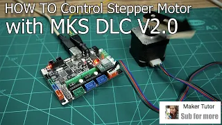 MKS DLC v2 arduino Control Stepper Motor - Arduino IDE