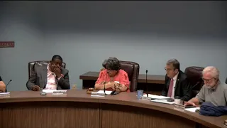 Wayne County (NC) Public Schools Special Called Board of Education Meeting, Sept. 11, 2018