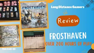 Frosthaven: Review after Finishing Main Campaign (and doing many side scenarios)