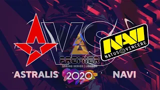 Losers Say Bye Bye!! Astralis Vs Na'Vi - Group 2 - Blast Premier Series London 2020 Highlights