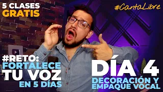 #Clases #Gratuitas (DÍA #4) RETO FORTALECE TU VOZ EN 5 DÍAS - JASSET VOCAL COACH "DECORA Y EMPACA"