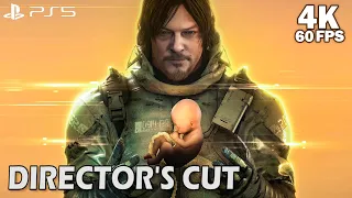 DEATH STRANDING DIRECTOR'S CUT PS5 "4K 60fps" | 21 Minutes Gameplay & Cutscenes