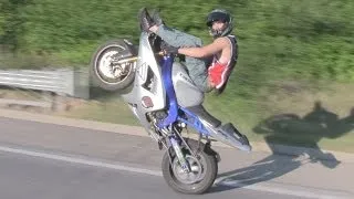 Extreme Freestyle Street Bike STUNTS + ACCIDENTS On Highway MIDDLE OF THE MAP RIDE Stunt Bikers