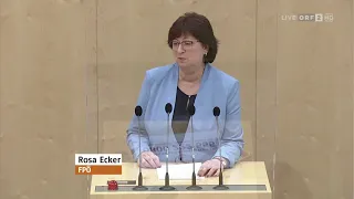 Rosa Ecker - Frauen dürfen nicht die Verliererinnen der Corona-Krise sein - 8.3.2021