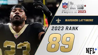 #89 Marshon Lattimore (CB, Saints) | Top 100 Players of 2023