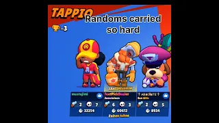 Randoms carried #brawlstars #shorts #randoms #memes