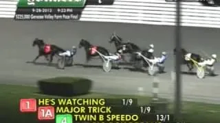 Hes Watching(1:52.2) Track Record & Equals World Record*Genesee Valley Farm Pace*NIGHT OF CHAMPIONS