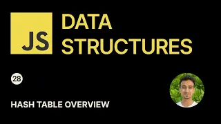 JavaScript Data Structures - 28 - Hash Table Overview