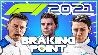F1 2021 BRAKING POINT GAMEPLAY - Part 1: Teammates Crash
