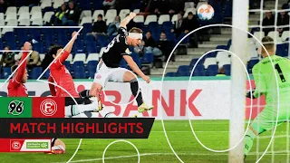 F95-Highlights | Hannover 96 vs. Fortuna Düsseldorf 3:0 | DFB-Pokal-Aus in der 2. Runde