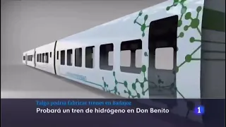 Talgo probará sus trenes de hidrógeno en la provincia de Badajoz