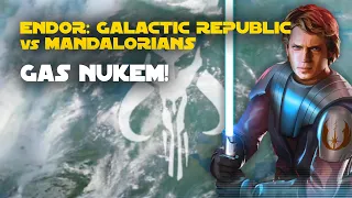 Endor: Galactic Republic vs Mandalorians Galactic Challenge | SWGOH GC X