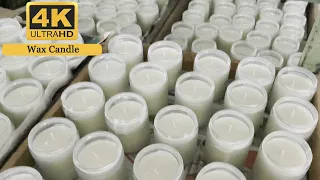 30 years old scented wax candle factory, a large-scale wax candle manufacturer in China