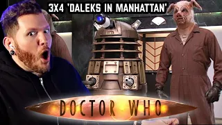 DOCTOR WHO Reaction 3x4 'DALEKS IN MANHATTAN'