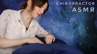 POV ASMR | Chiropractic Massage & Adjustment 🦴 SATISFYING Back Cracking 🦴 Fabric Scratching Sounds