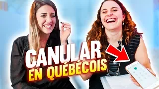 UNE PARISIENNE IMITE L'ACCENT QUÉBÉCOIS w/ Swann Périssé  *Canular téléphonique*