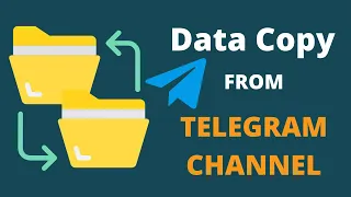 How to copy file from telegram channel | clone channel