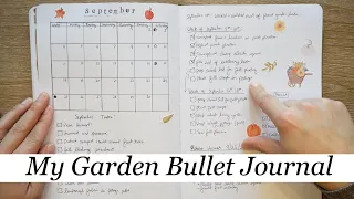 Using a Bullet Journal for the Garden | Flip-through of my 2022 Garden Bullet Journal