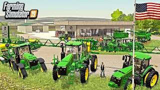 VISITING A NEW JOHN DEERE DEALERSHIP! (IOWA ROLEPLAY) | FARMING SIMULATOR 2019