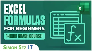 Excel Formulas for Beginners - 1+ Hour Class!