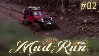 Mud Adventure Run #02 [Axial scx10 Jeep Wrangler Rubicon Crawler]