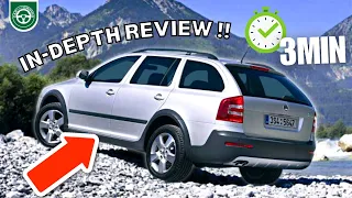 Skoda Octavia Scout 2007-2009 | the BEST review you'll watch!! 3MIN