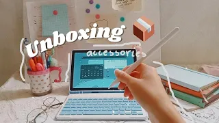 📦 UNBOXING accessories for Samsung Galaxy Tab A7 ✨