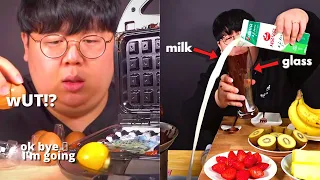 😂Tasty Hoon EPIC Fails of ALL TIME (PART 1) 🤣 //Best moments and failure reaction cheese attack milk