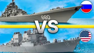 USA vs Russia: Who Has The DEADLIEST Warship?