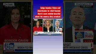 Judge Jeanine: Kamala's rosy picture of US forgets to mention the disaster she is in charge of