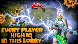 Every Player High IQ In This Lobby💀 || BGMI / PUBG