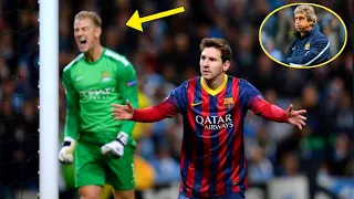 Joe Hart Will Never Forget Great Performance Lionel Messi in this match