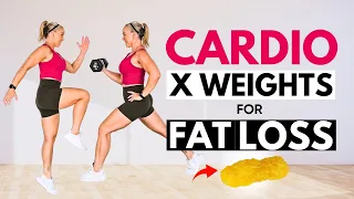 30 Minute Cardio & Weight Training for Fat Loss