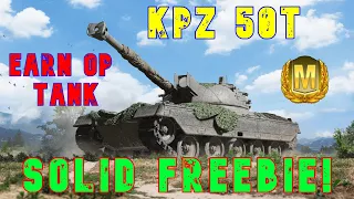 KPZ 50T -Earn Op Tank- Solid Freebie! ll Wot Console - World of Tanks Console Modern Armour